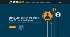 Desktop Screenshot of logoarena.com