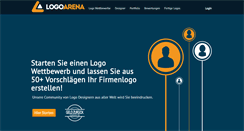 Desktop Screenshot of logoarena.de